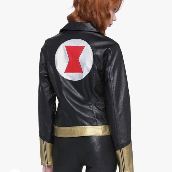 Black Widow Moto Jacket - Picture 2 of 6